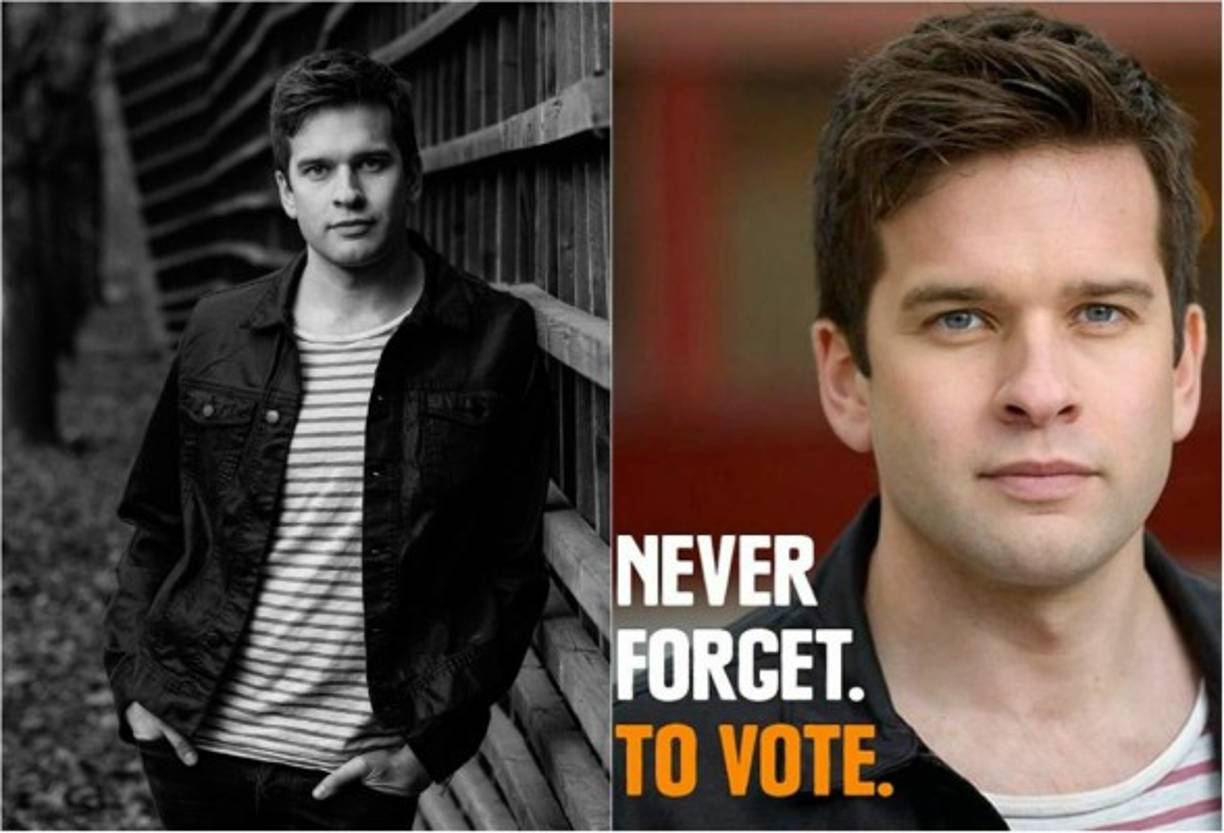 Wikstrom fue el rostro de la campaña política en su país y las mujeres se animaron a votar!