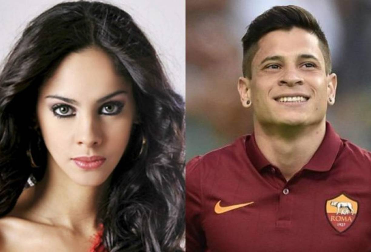 La Miss Paraguay en 2013, Guadalupe Cruz fue conquistada por el delantero argentino Juan Manuel Iturbe de la Roma.