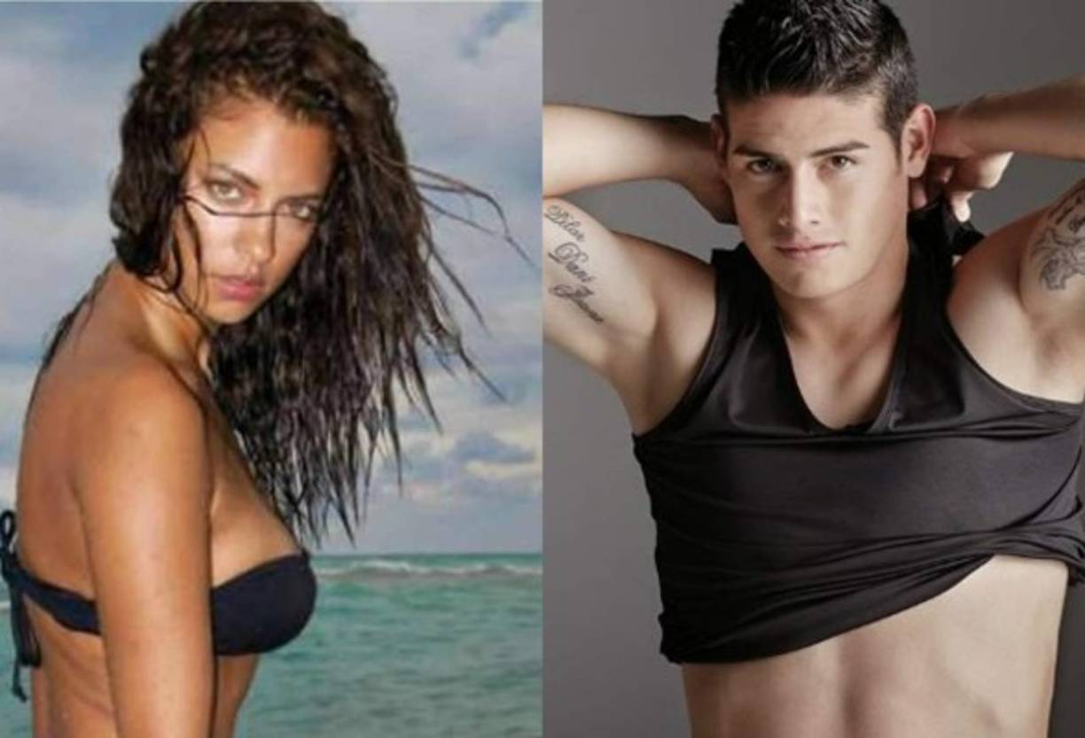 Medios colombianos señalan que Andrea Escobar ha sido captado cariñosamente con el jugador James Rodríguez.