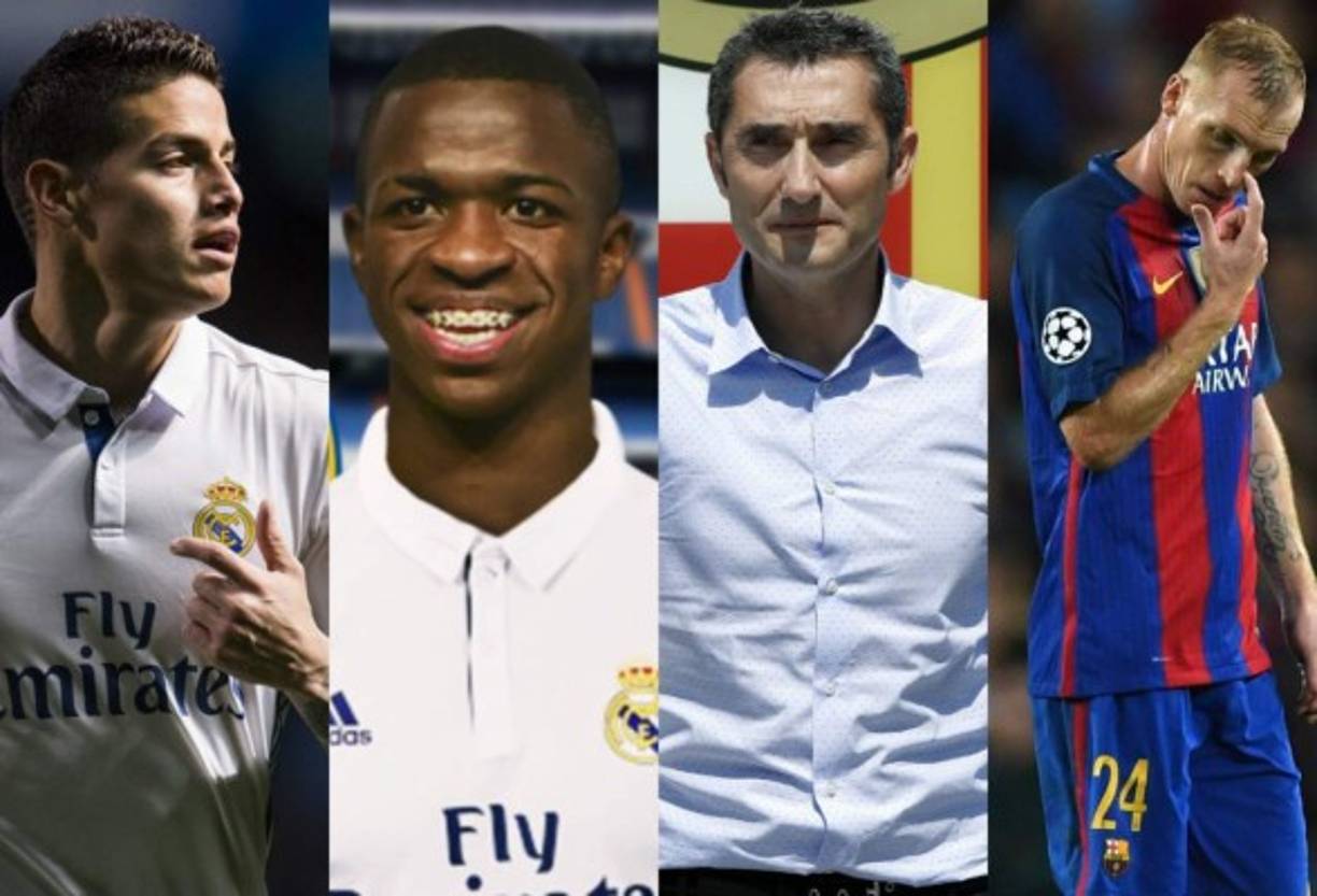 La temporada ha terminado tras la conquista de Champions del Real Madrid pero tanto el club blanco y Barcelona ya piensan en altas y bajas en cuanto a plantilla para la próxima campaña. Por ahora, apenas unos nombres han sido confirmados como incorporaciones, conocé los que llegarán y saldran de ambos equipos.