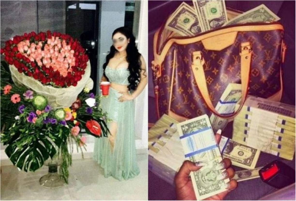 A las buchonas se les puede encontrar en cualquier ciudad fronteriza de México y se les puede identificar con toda facilidad, ya que siempre utilizan todo tipo de anillos, pulseras, collares, cinturones y un bolso grande de marca reconocida.