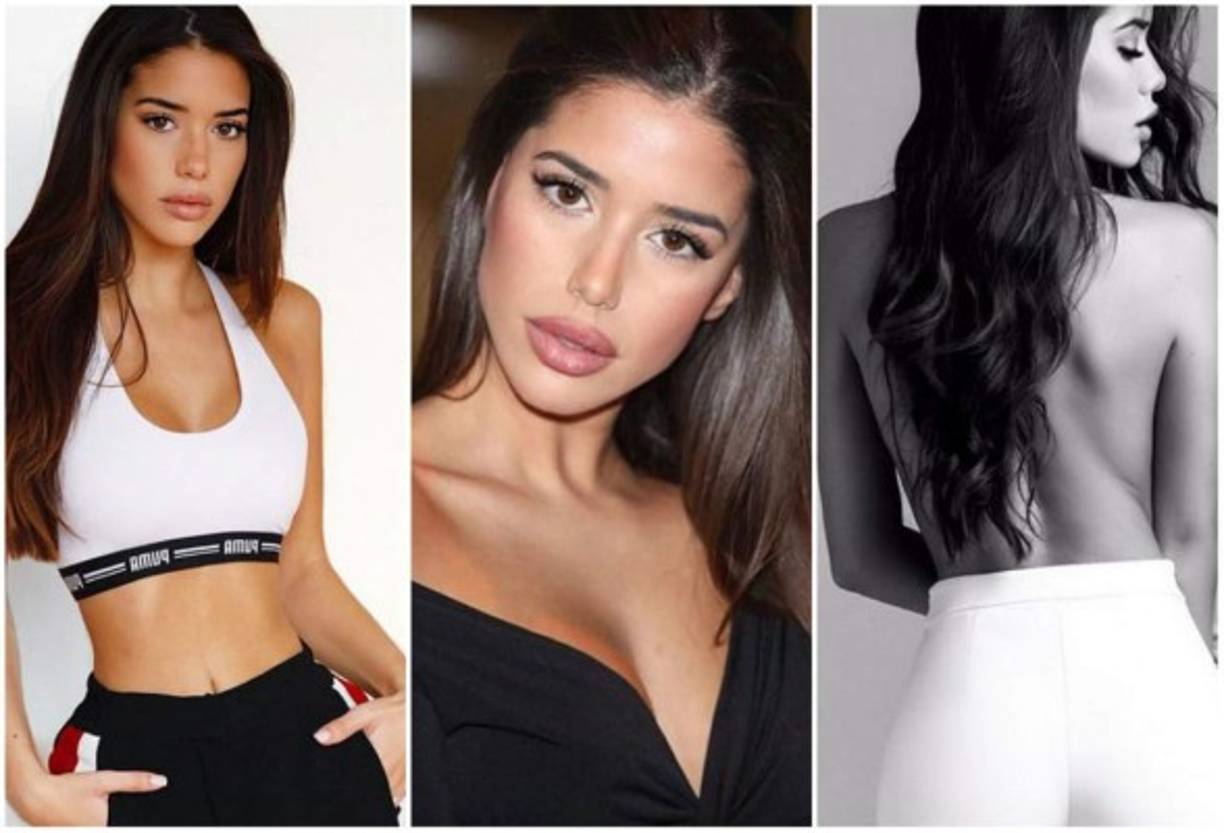 Ella es la hermosa modelo española Nadia Avilés, quien ha conquistado a futbolista del Barcelona que terminó su noviazgo de varios años con su chica.