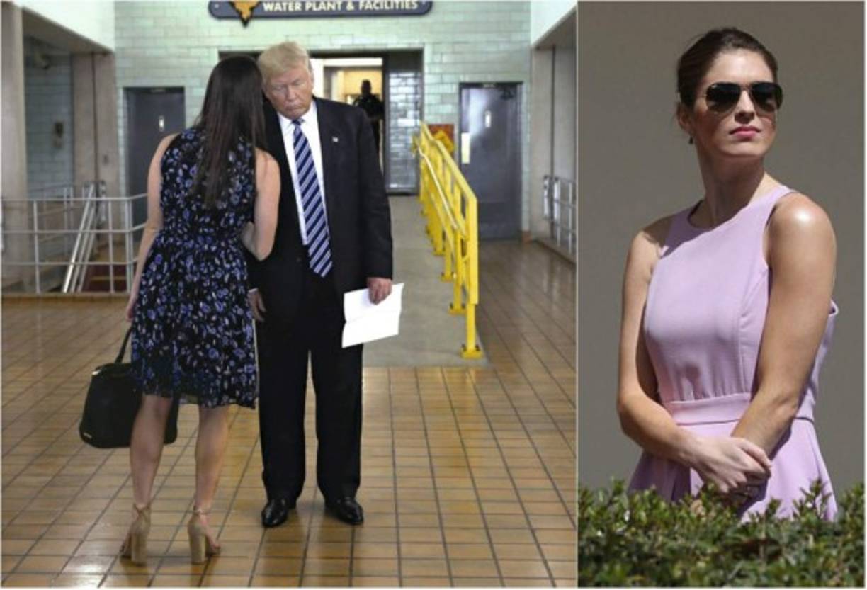 En diversas ocasiones ha sido retratada susurrando al oído del magnate.