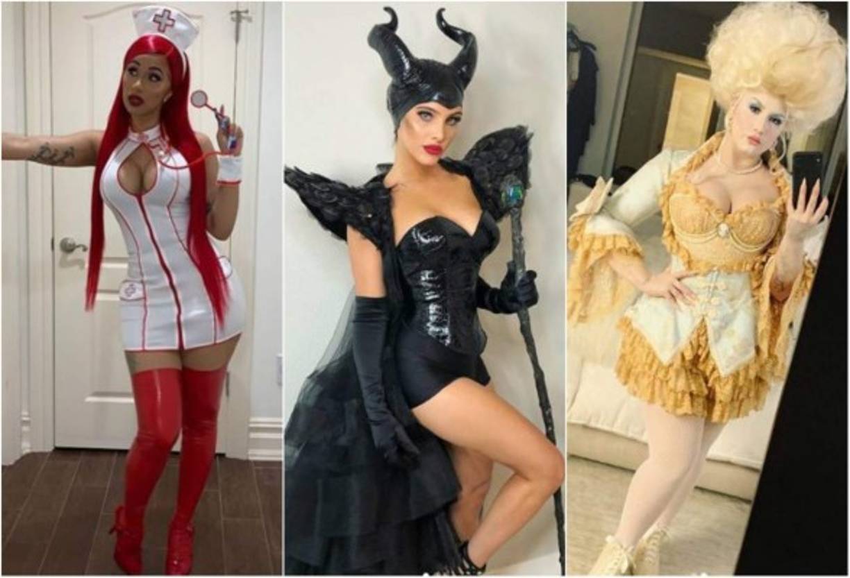 A solo días de Halloween, una de las fiestas favoritas de muchas celebridades, varios famosos ya se han anticipado a la celebración y han mostrado sus disfracez, varios de ellos alocados y provocativos.