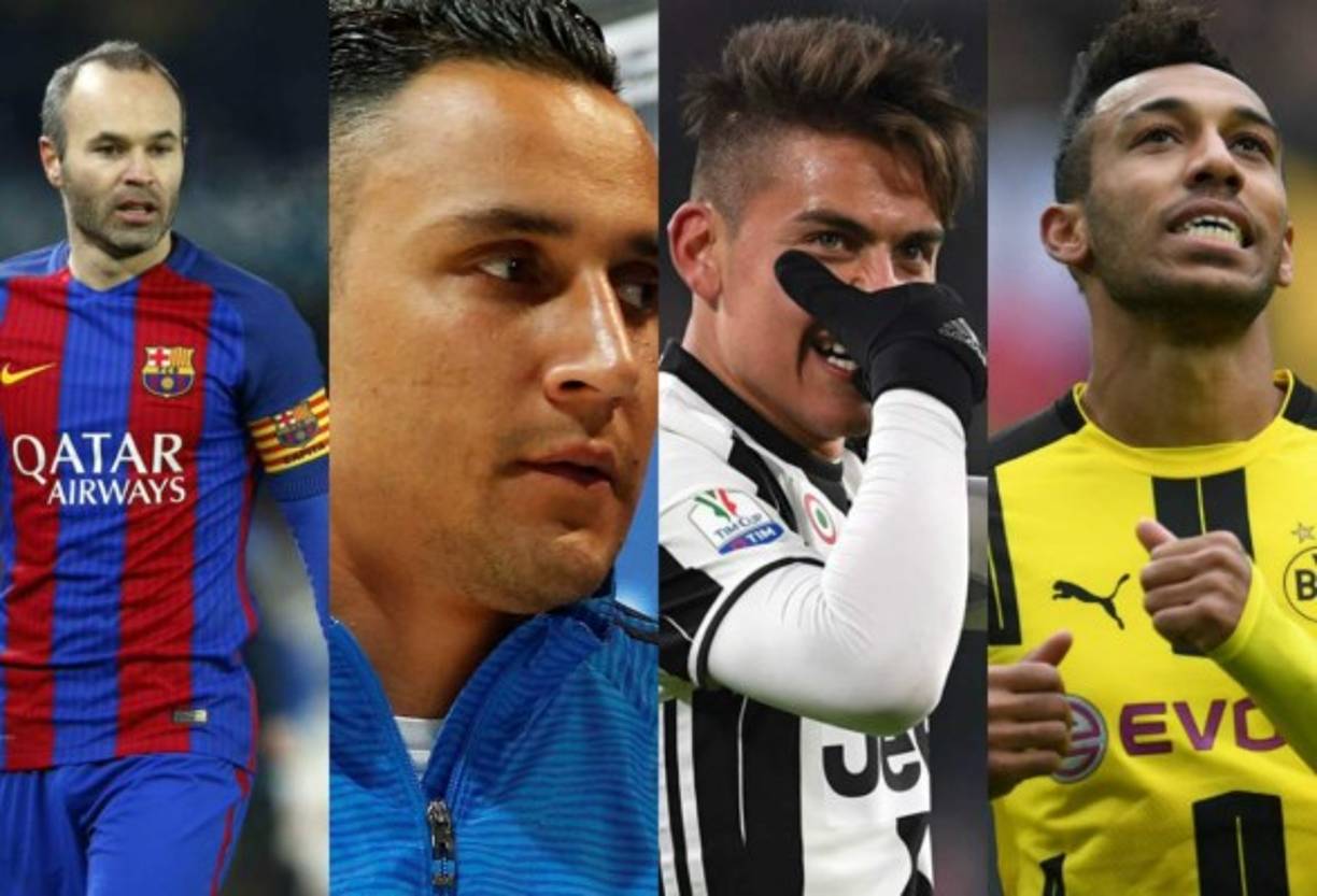 Los rumores y fichajes en Europa no paran por lo que siguen con enorme información de los cracks del fútbol. Hoy Iniesta ha recibido una gran oferta, futuro de jugadores como Keylor, Dybala y Aubameyang sorprenden.