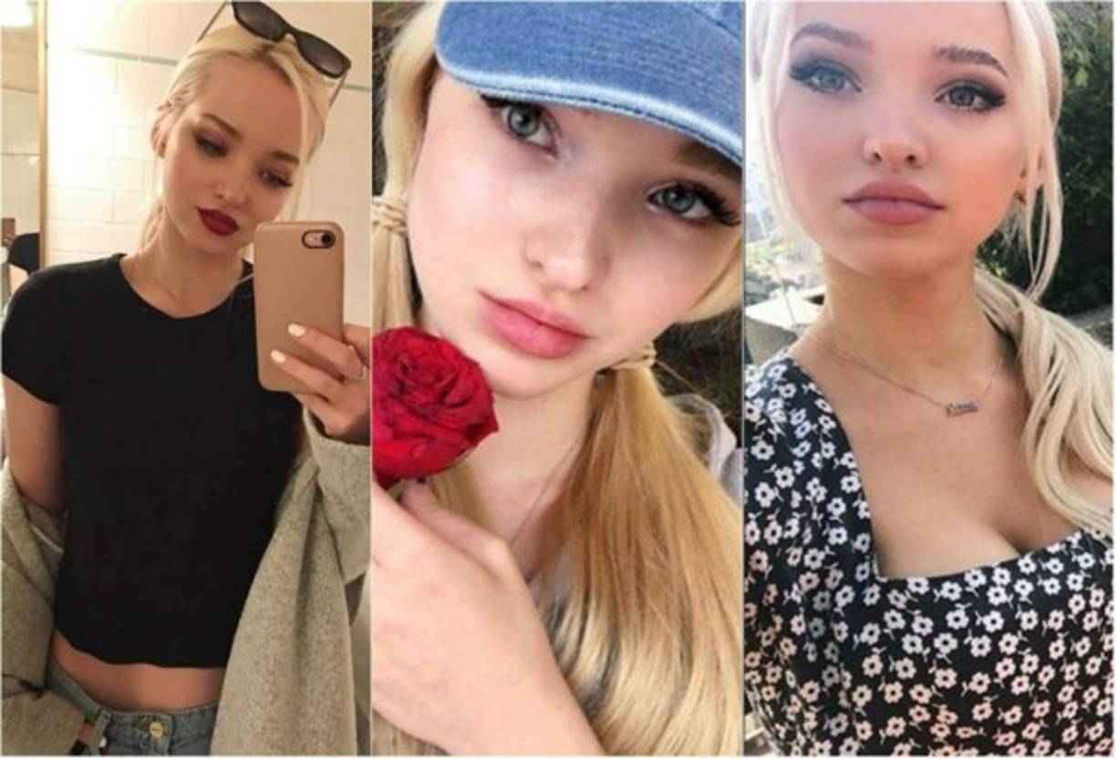 La joven es la protagonista de Descendientes, donde Dove es Mal, la hija de Maléfica.