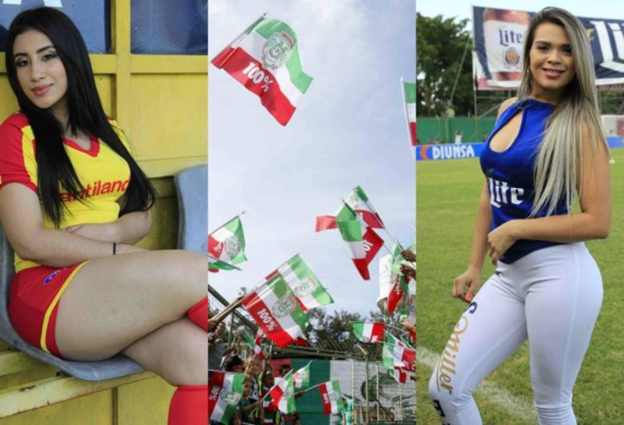 El Marathón (3)- Real de Minas (1-) contó con la presencia de hermosas chicas que adornaron el juego. Mira las mejores imágenes.