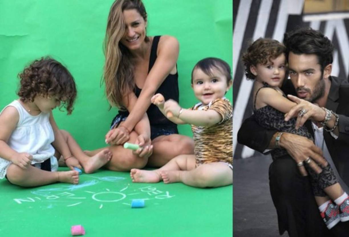 Ambos disfrutan compartir en las redes sociales momentos que pasan junto a sus dos pequeñas.