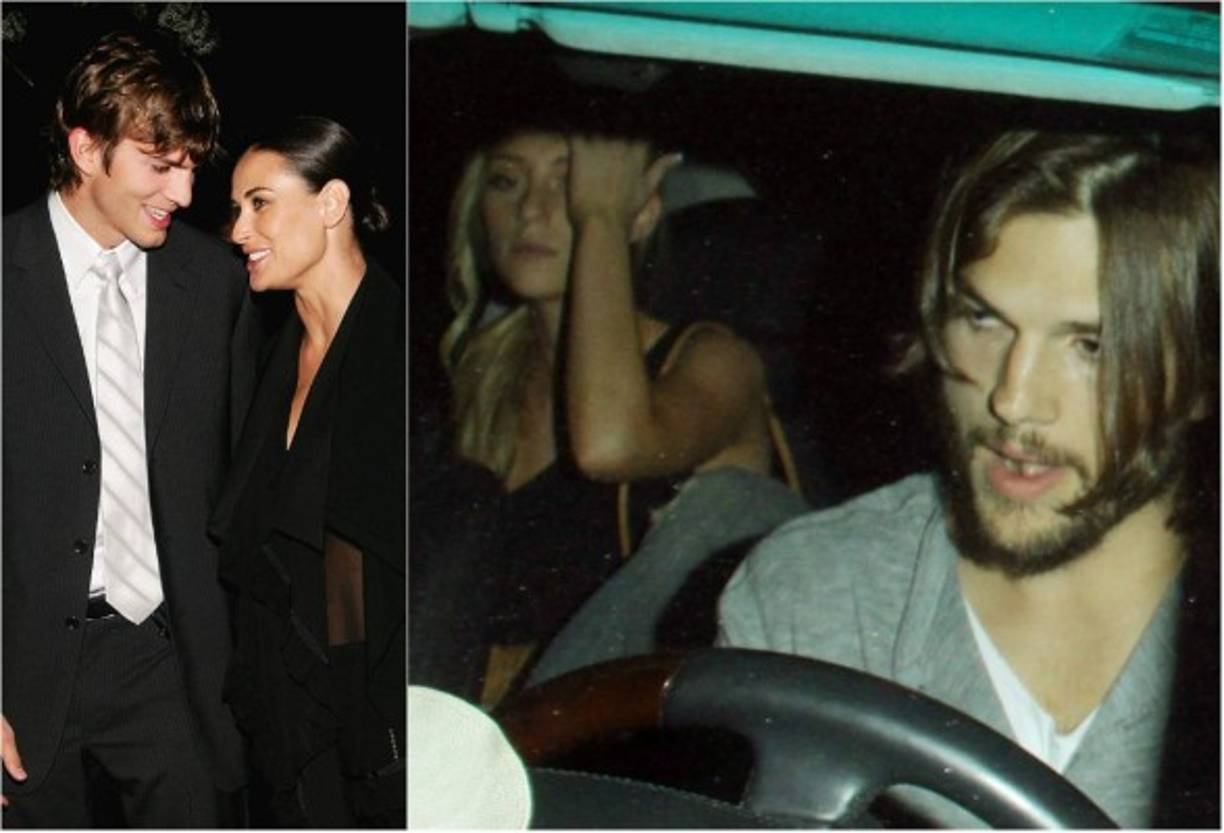 Demi Moore terminó su matrimonio con Ashton Kutcher tras la divulgación de las imágenes del actor siéndole infiel con una mujer identificada como Sarah Leal.