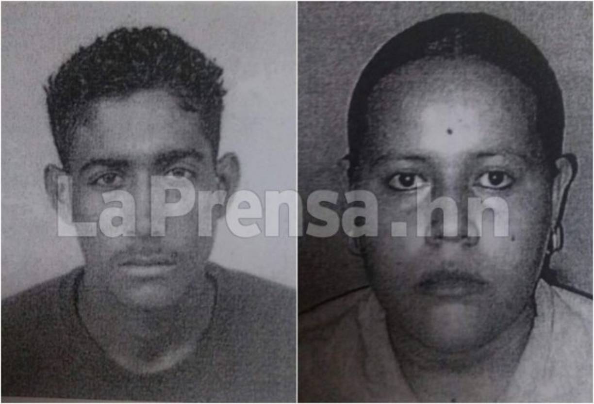 Will Armando Zelaya Turcios de 26 años y Joselyn Pineda Acosta de 31 años. <br/>