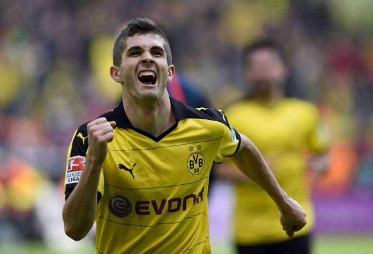 Christian Pulisic es uno de los jugadores más deseados del panorama futbolístico por su potencial. Liverpool, Arsenal y Bayern Munich están locos por hacerse con el estadounidense del Borussia Dortmund. Foto AFP
