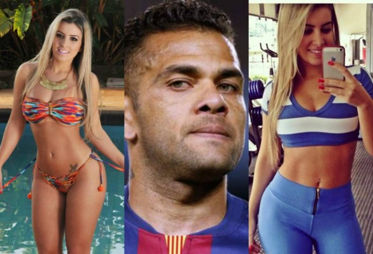 Medios aseguraron que Dani Alves habría tenido una relación con la modelo brasileña Fernanda Penido, ella se vio en la obligación de negarlo.