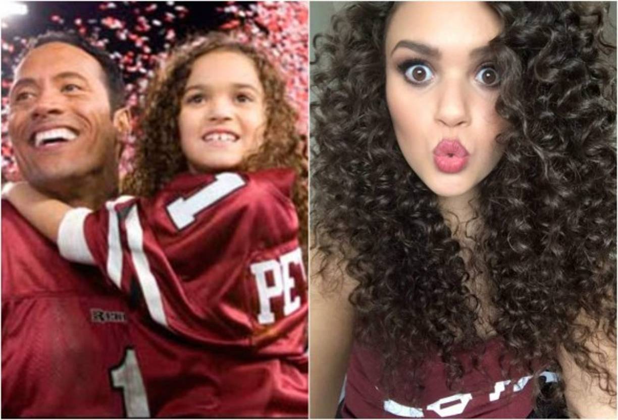 La pequeña protagonista de 'The Game Plan' o 'Entrenando a papá' como fue llamada en español se ha convertido en una chica bella y sensual pero conserva el mismo rostro.