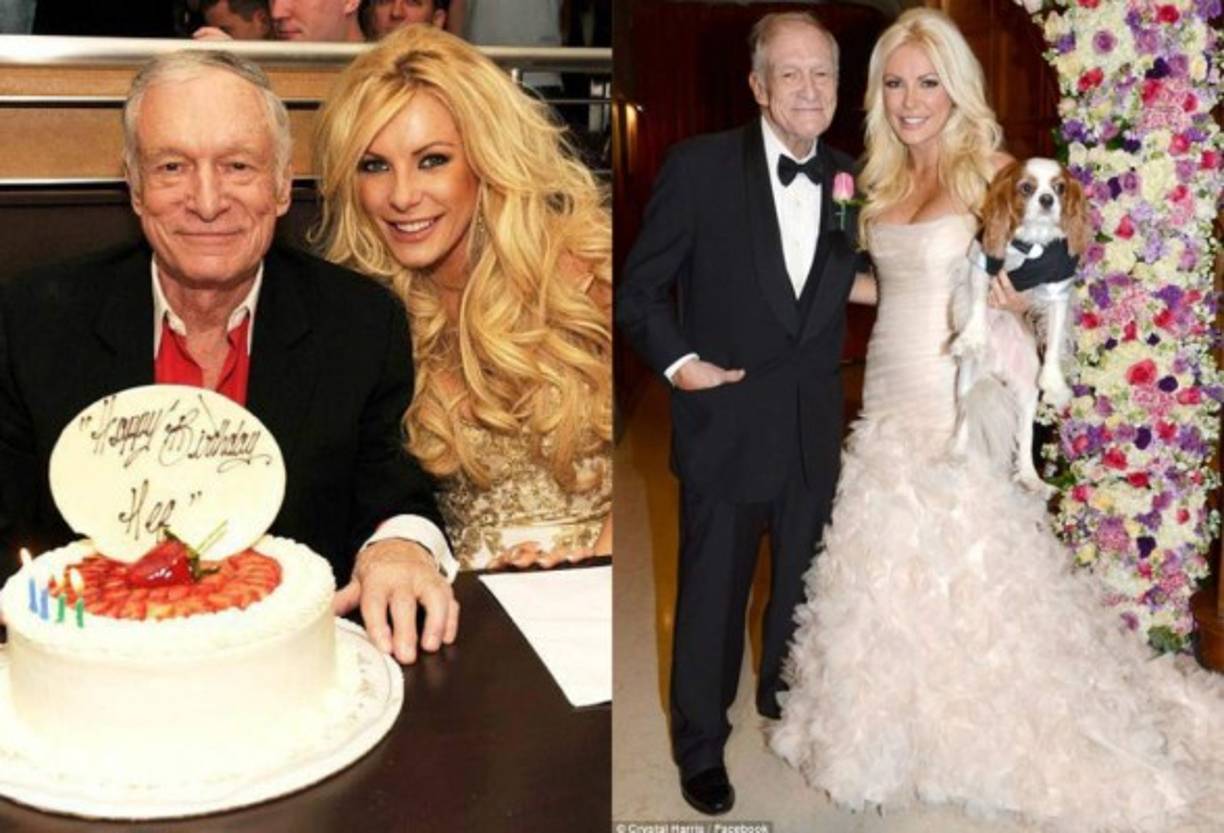 Cuando se casó con Hefner, Harris confesó que lo hacía por la seguridad que le daba el matrimonio.<br/>