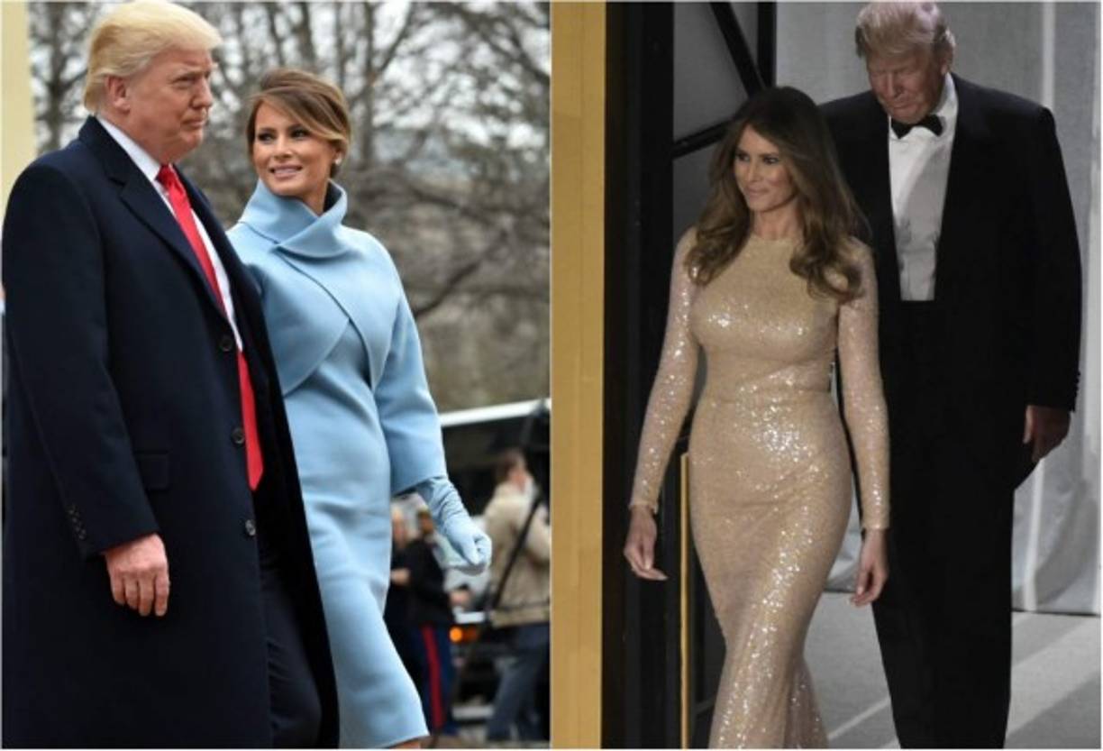 Melania Trump ha lucido impecable en los actos previos a la toma de posesión presidencial.