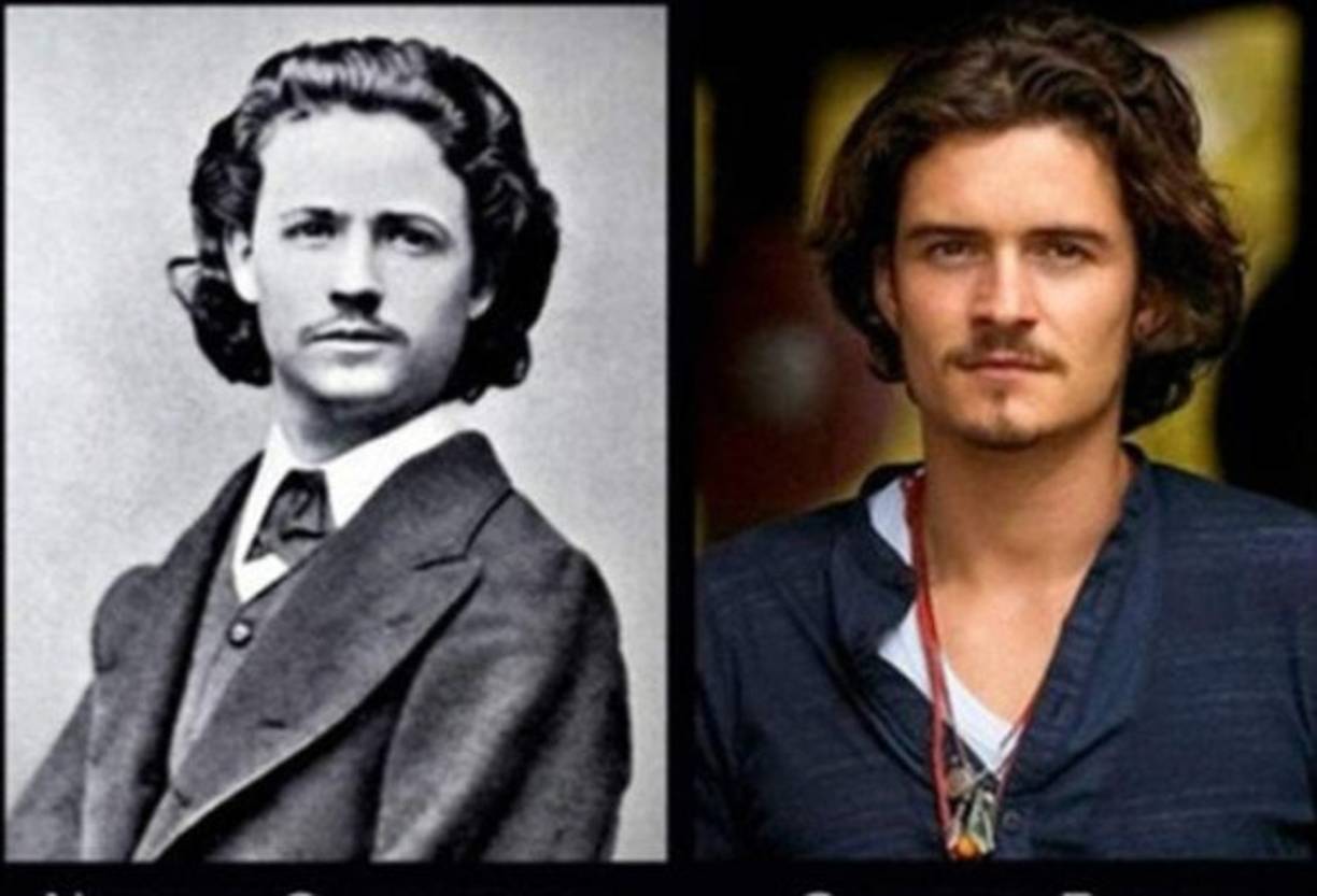 Nicolae Grigorescu y Orlando Bloom<br/>Grigorescu fue un pintor rumano. Nació en mayo de 1838 y murió en julio de 1907.