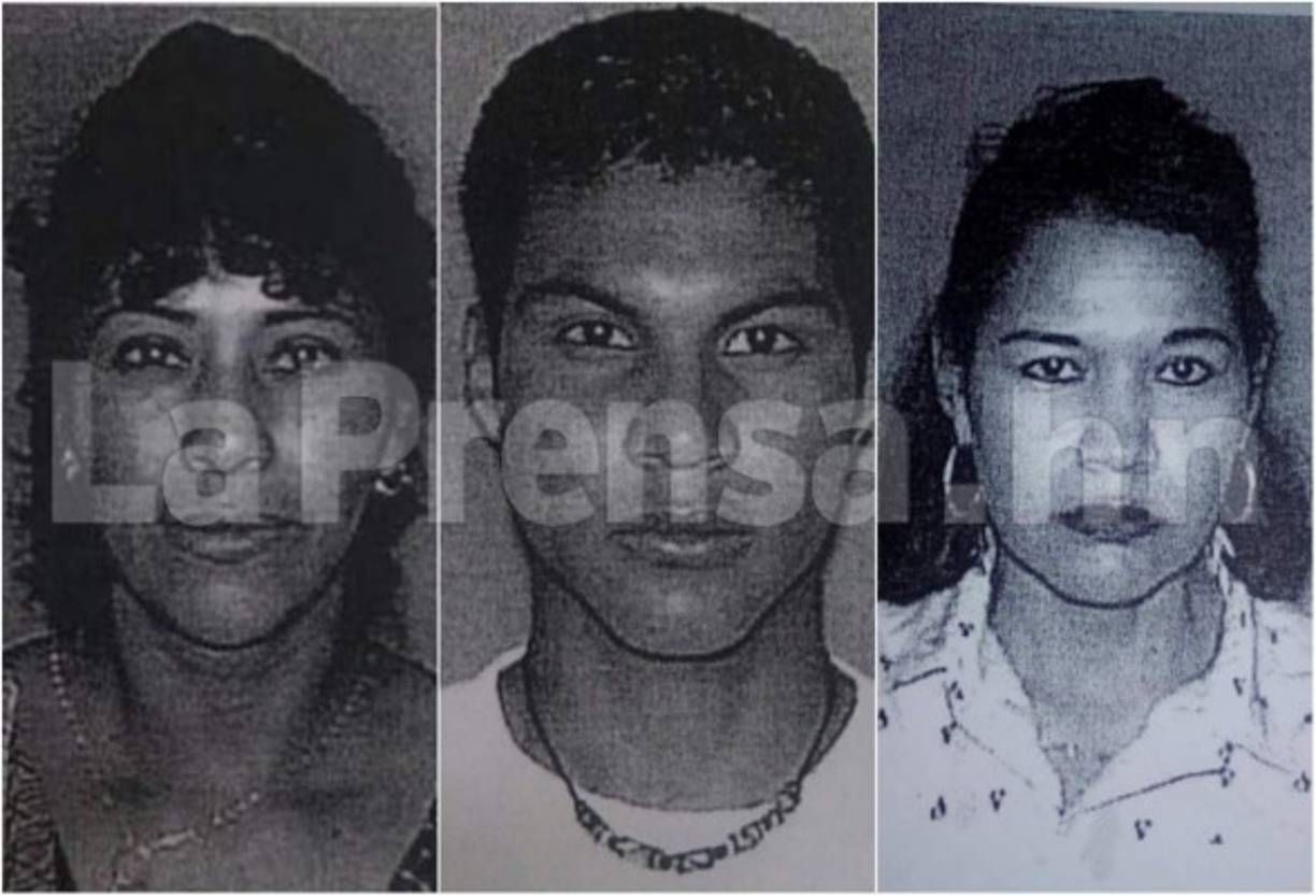 María Mercedes Bautista de 53 años, Nelson Ricardo Espinoza Ramírez de 39 años y Miriam Leticia Martínez de 63 años.