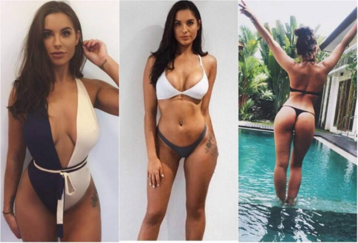 Jessica Rose suele publicar en sus redes fotos en el gimnasio.