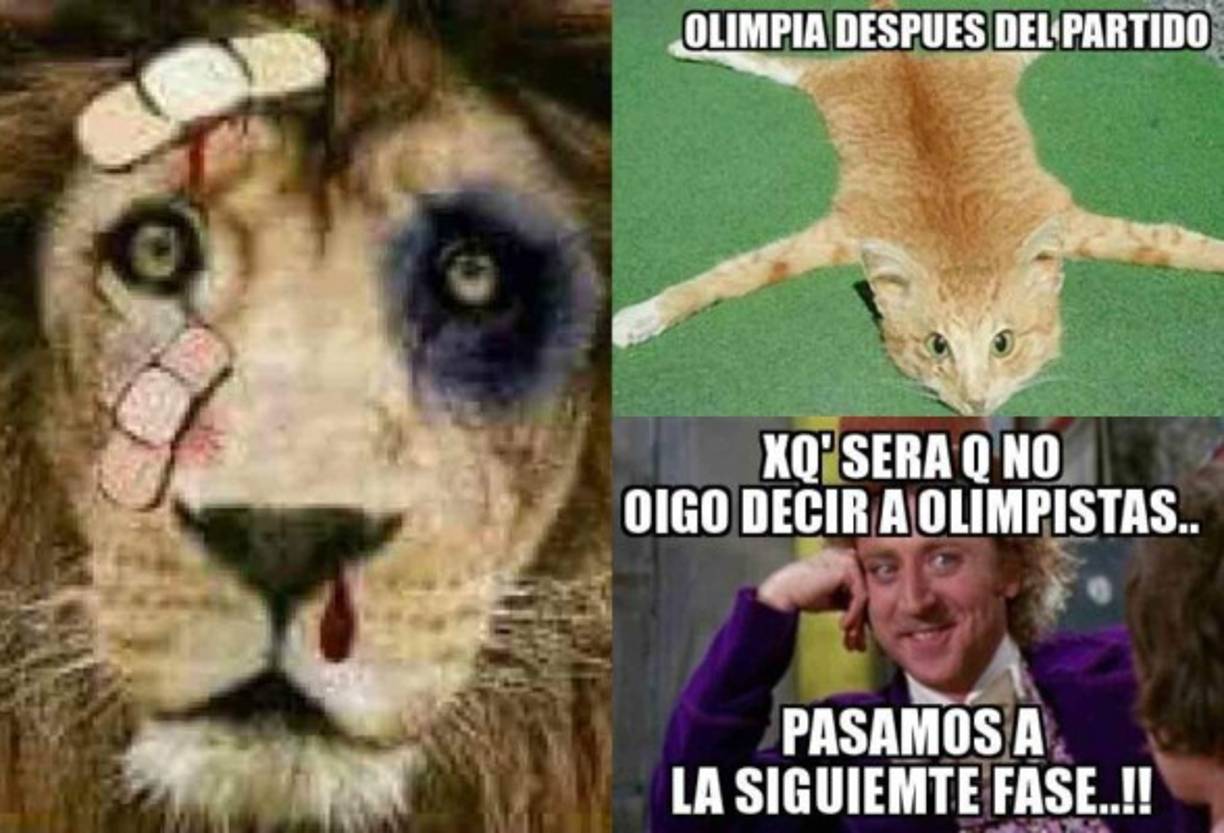 El Olimpia es objeto de burlas luego de que ha sido eliminado de la Copa Presidente a manos del Real España tras perder 1-0 en el estadio Morazán.