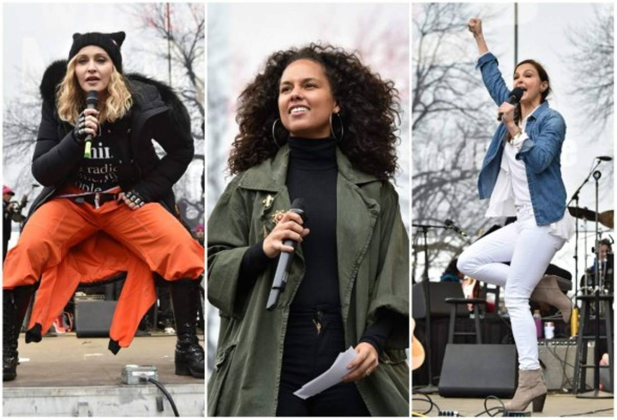 'Sí estoy enojada, sí estoy furiosa, sí he pensado mucho en estallar la Casa Blanca, pero se que esto no cambiará nada. Debemos amarnos unos a otros o morir, yo elijo amor. Todos eligamos amor', dijo Madonna durante su discurso en la Marcha de las Mujeres.<br/><br/>Histórico ha sido el hecho de que más de 500 mil personas se reunieran en Washington para protestar en contra del nuevo presidente de Estados Unidos, Donald Trump.<br/><br/>Madonna, Alicia Keys, Ashley Judd son algunas de las celebridad que dieron discursos, cantaron y acompañaron a los manifestantes.