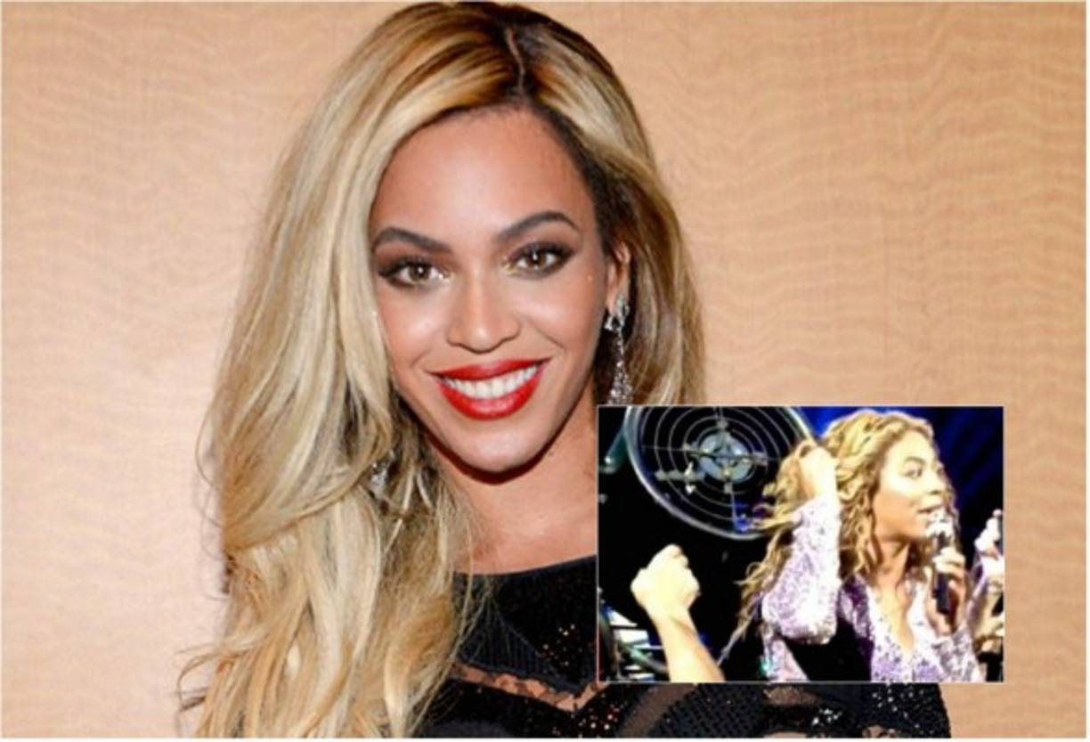 Por un simple problema de sincronización, el cabello de Beyoncé se enredó en uno de los ventiladores que estaban en el escenario en donde ofrecía un concierto en Canadá en 2013. <br/><br/>Los miembros del 'staff' tuvieron que cortarle el pelo con unas tijeras para liberarla. La cantante se llevó buen susto.<br/><br/>