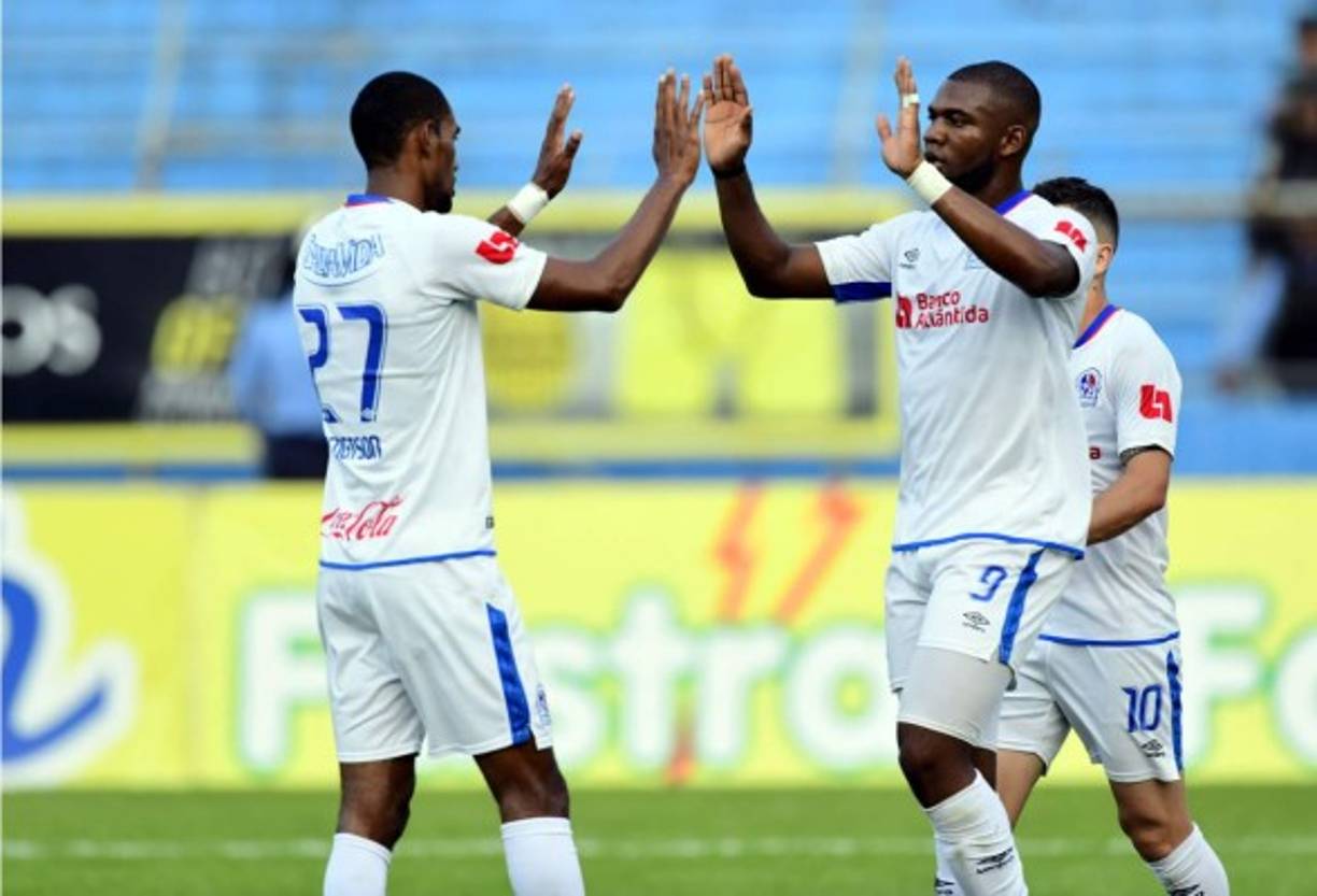 Jorge Benguché - Abrió el marcador contra el Real España y será el acompañante de Jerry Bengtson en el ataque olimpista.