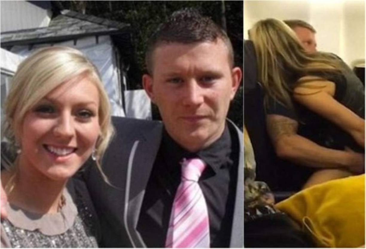 Jenna Ross descubrió la infidelidad de su prometido tras ver un video viral en el que éste aparece con otra mujer en una situación comprometedora en pleno vuelo.