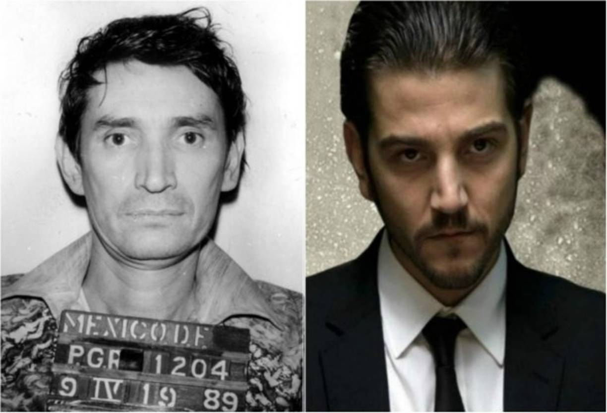 El actor mexicano Diego Luna interpreta a Miguel Ángel Félix Gallardo, fundador del extinto cártel de Guadalajara.