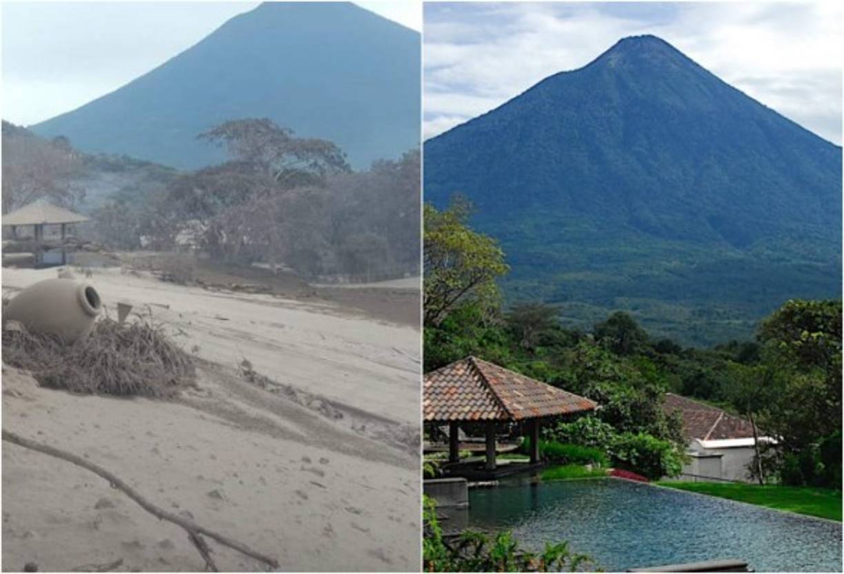 Impresionantes imágenes y videos muestran el antes y después de 'La Reunión' y los destrozos que dejó la erupción del volcán.