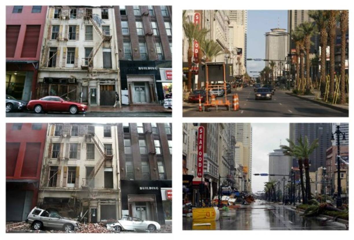 Nadie estaba preparado para el impacto de Katrina en el estado de Luisiana, en el sur de Estados Unidos, el 29 de agosto de 2005 y a la posterior inundación de la ciudad tras desbordarse los diques.