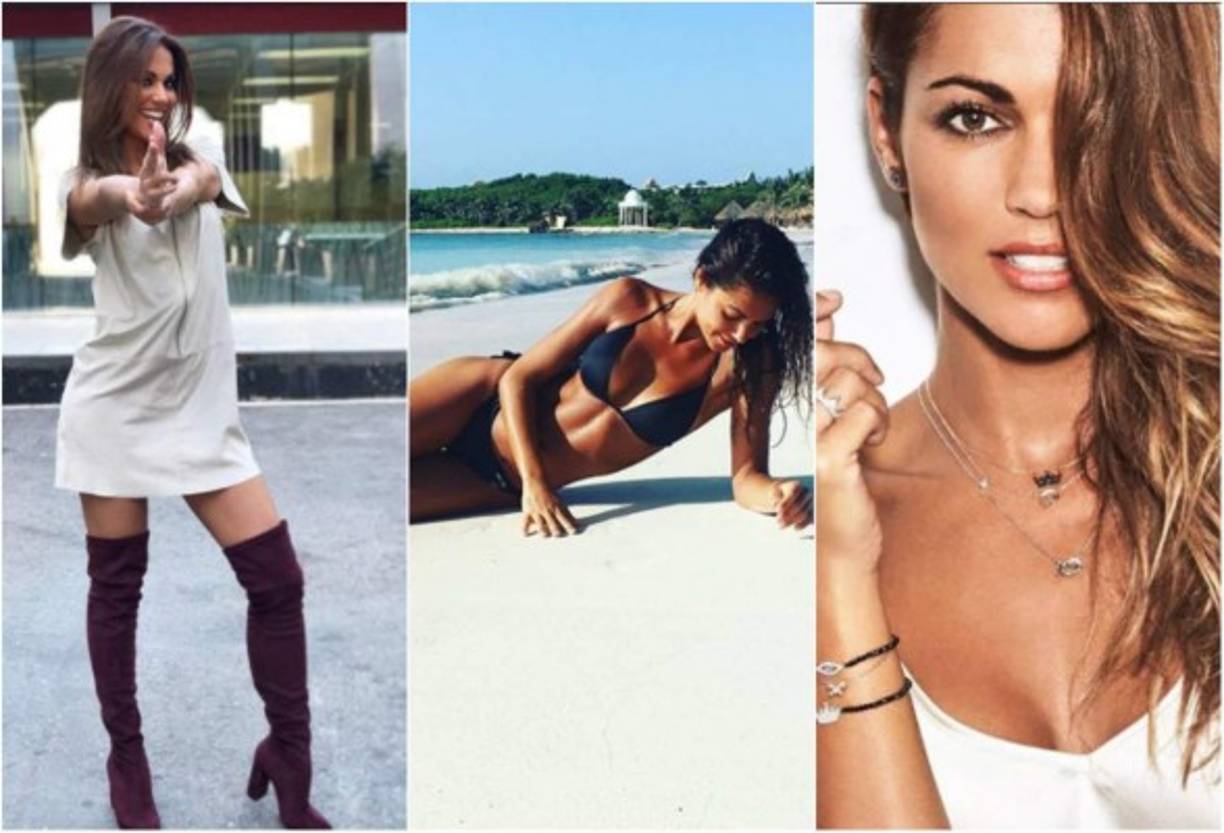 La española Lara Álvarez engalana Cayos Cochinos con su presencia.