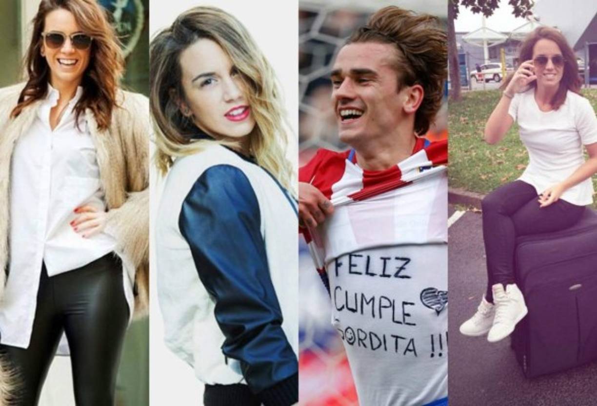 Conocé a Erika Choperena, la novia del delantero francés Griezmann a quien el atacante la llama 'gordita' y que por quedare bien con ella al final el jugador del Atlético recibió una dura multa.