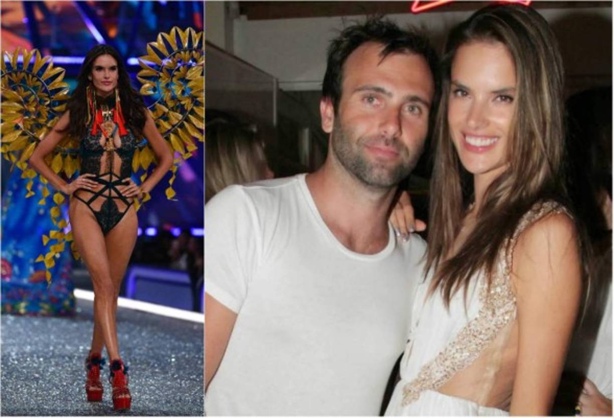 La modelo brasileña, Alessandra Ambrosio, es uno de los ángeles con más experiencia de la marca de lencería. Su pareja es el empresario Jame Mazur, propietario de la firma de vaqueros Re/Done.