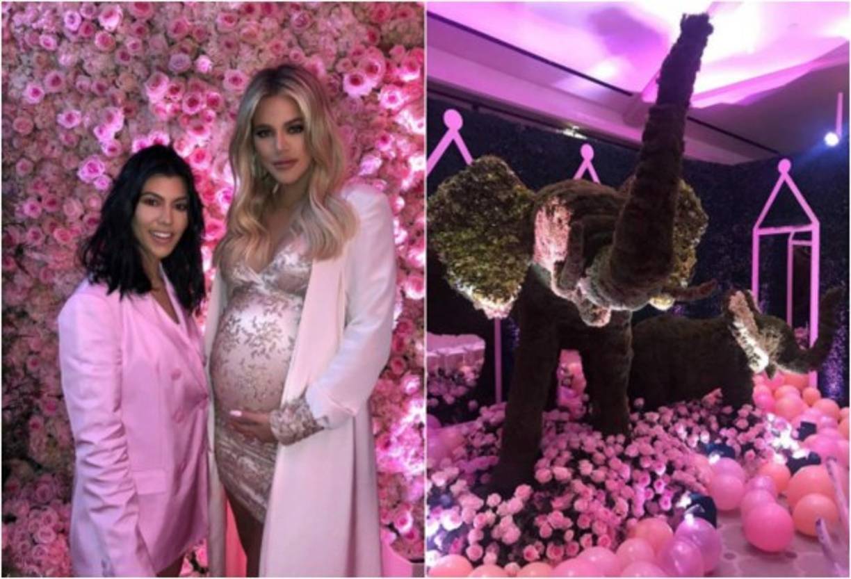Khloé Kardahian festejó la llegada de su hija rodeada de su familia y amistades.