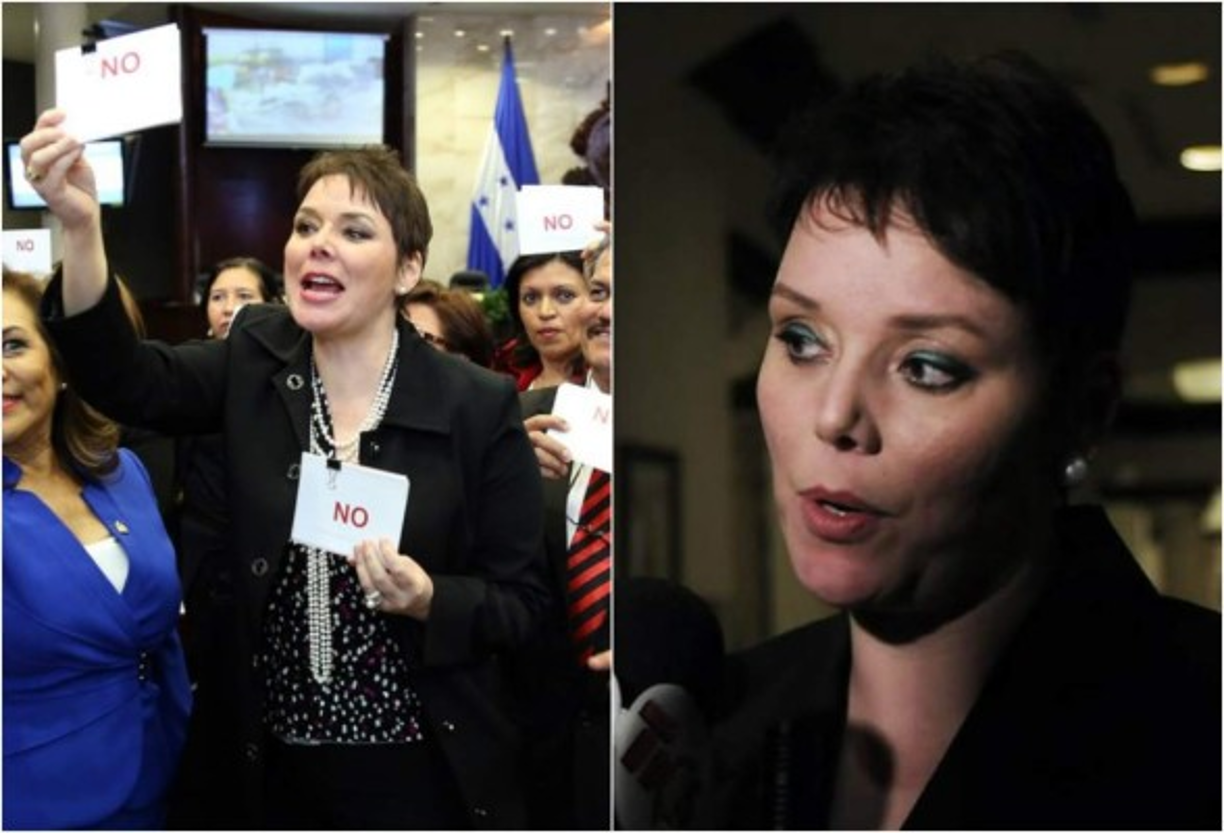 La controversial diputada de Libre, Beatriz Valle.