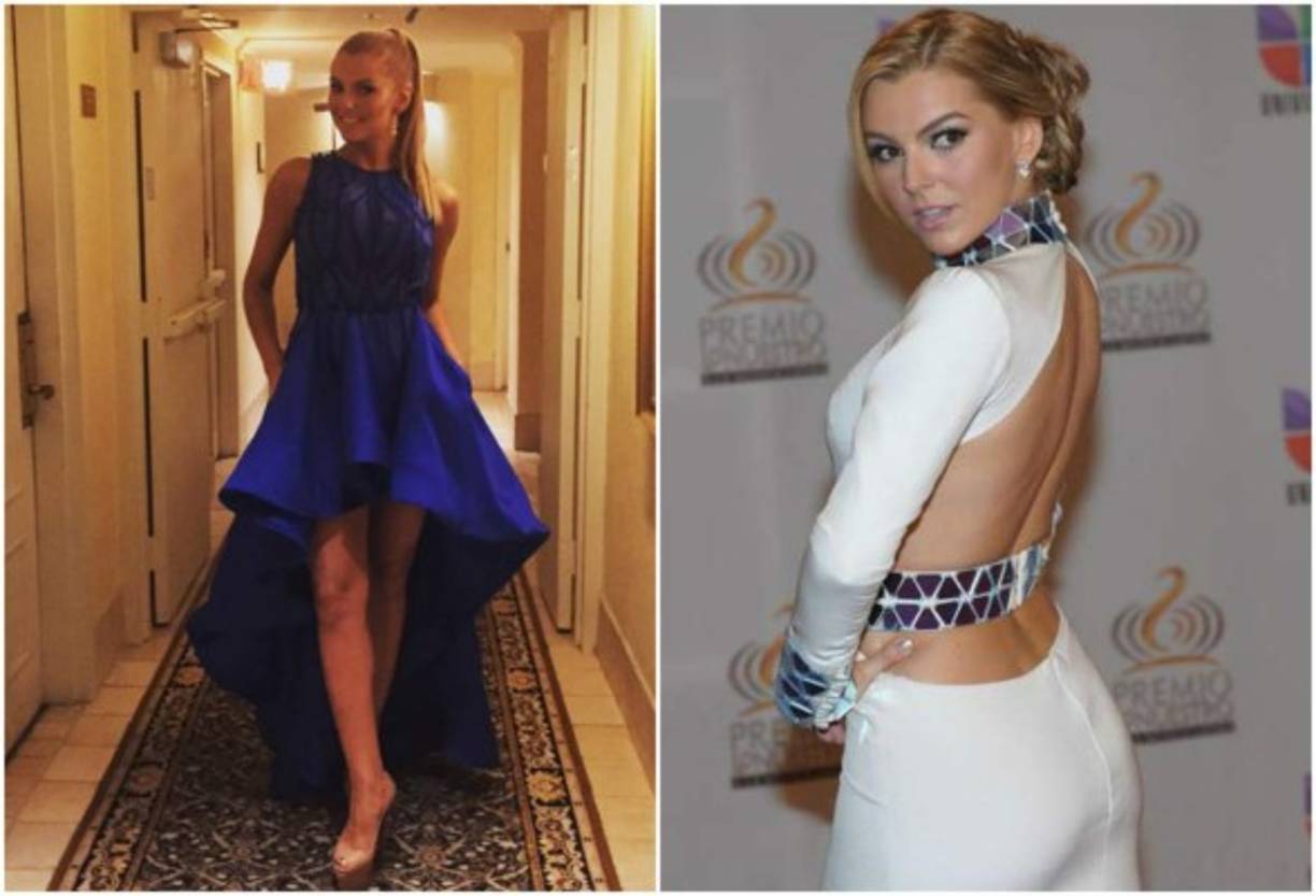 En las alfombras rojas la guapa actriz también causa sensación.