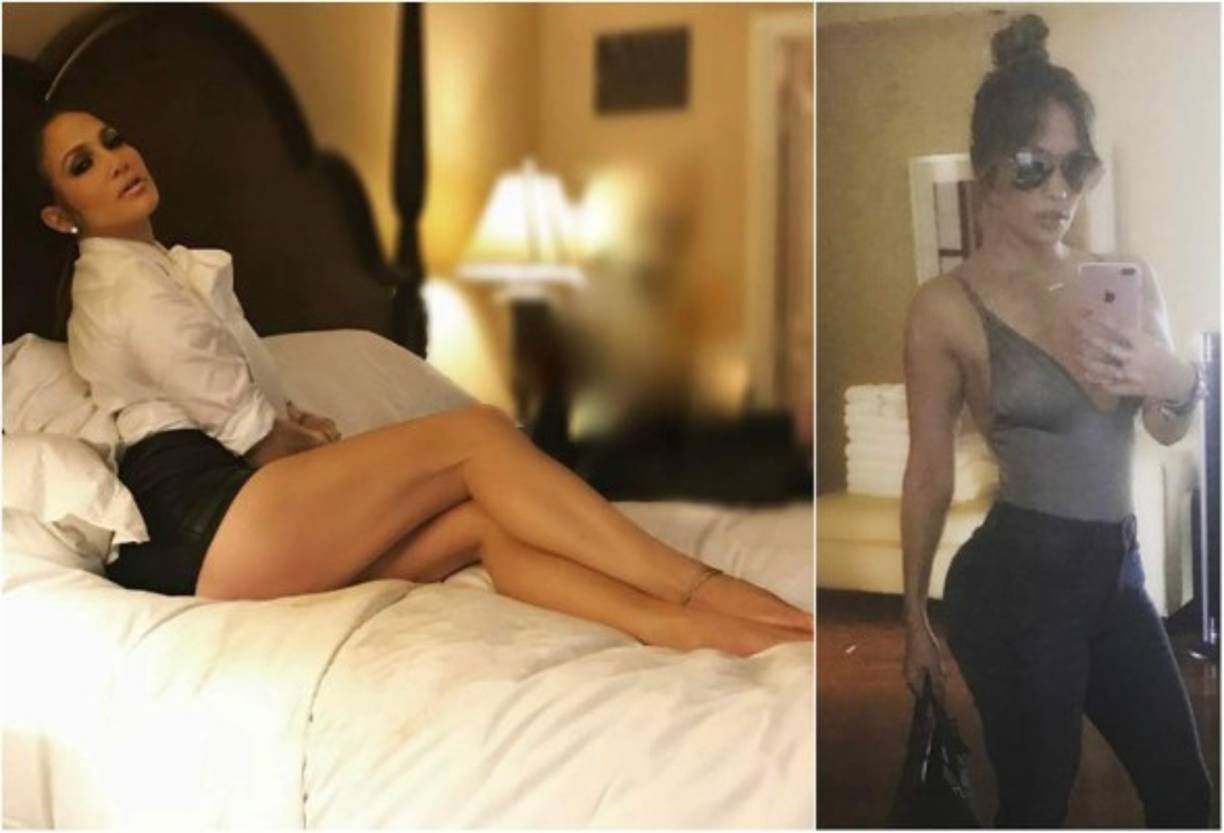 La famosa Jennifer López ha sorprendido a sus seguidores de Instagram con algunas fotografías que ha compartido en las que resalta su curvilínea figura. <br/><br/>La cantante y actriz compartió en una fotografía en la que aparece frente a un espejo luciendo un entallado modelito que enmarca las curvas de su cuerpo.<br/><br/>La otra foto es en una cama donde se ve muy sexi.