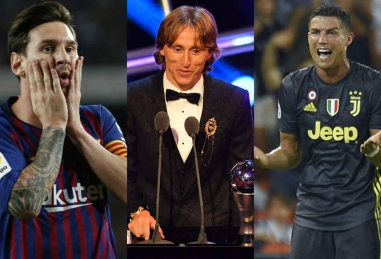 Luka Modric puso fin a una década de dominio de Cristiano Ronaldo y Lionel Messi en los premios individuales al ser elegido este lunes el mejor jugador de 2018. Tras la elección, se han revelado los votos de los capitanes, entrenadores y periodistas.