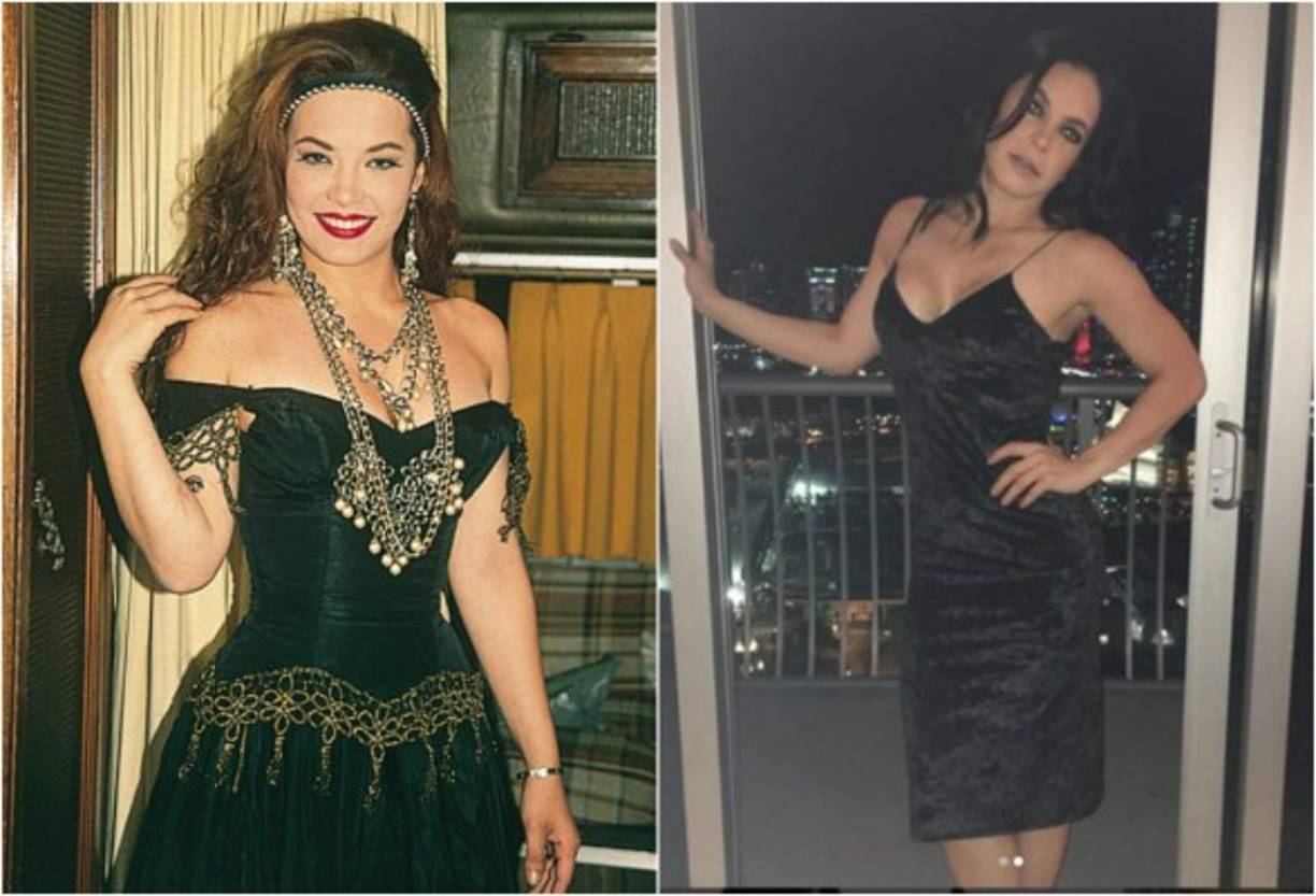 En estas imágenes una comparación de su antes y después. Fotos: Instagram/lacoraima