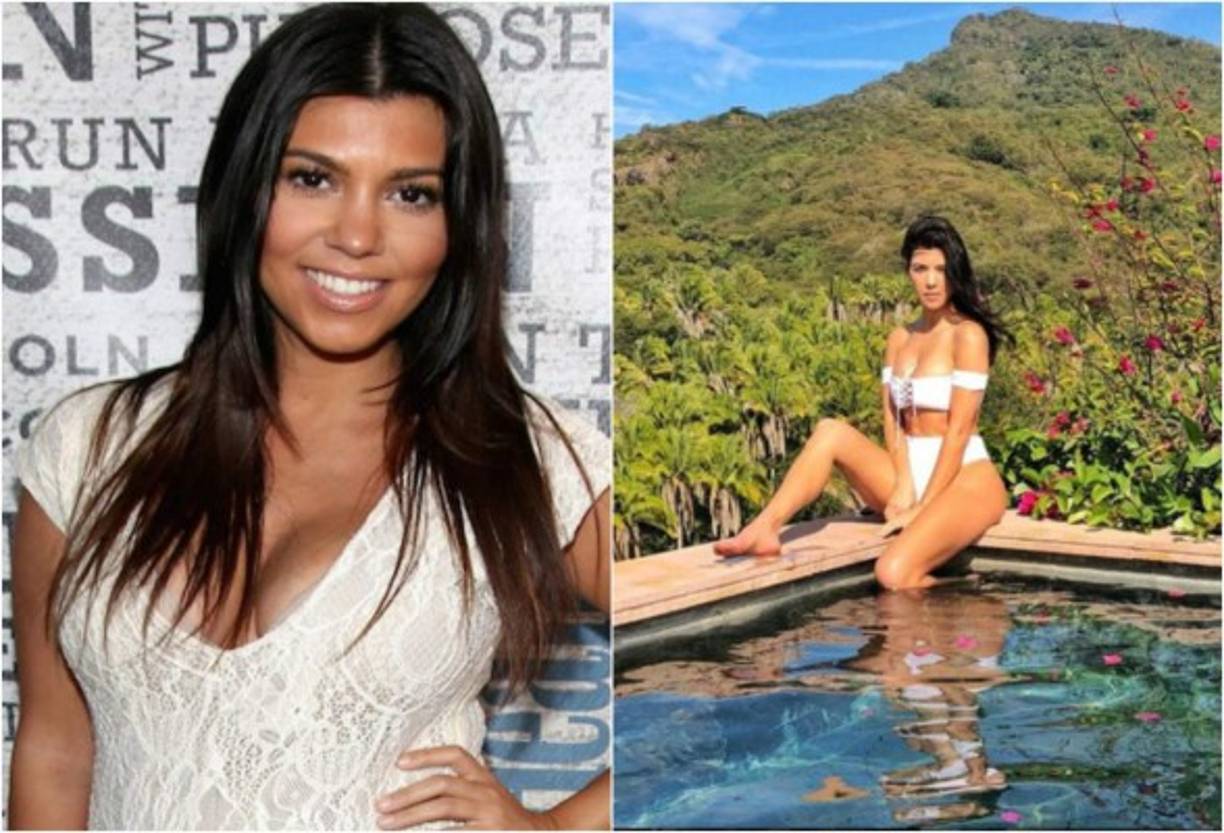 La mayor del clan le ha sido fiel a su cabello negro.