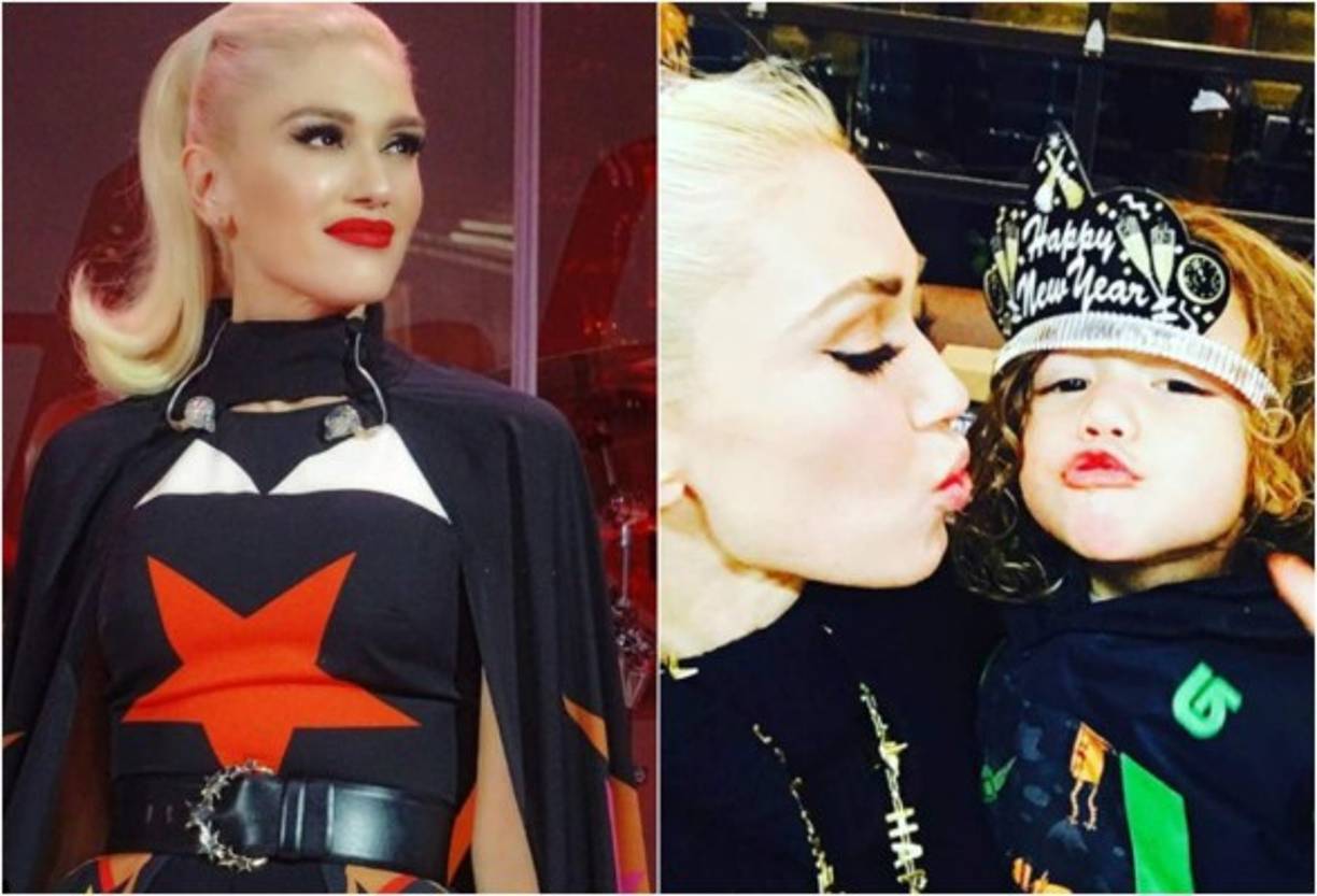 La cantante Gwen Stefanny tuvo a su tercer hijo a los 44 años.