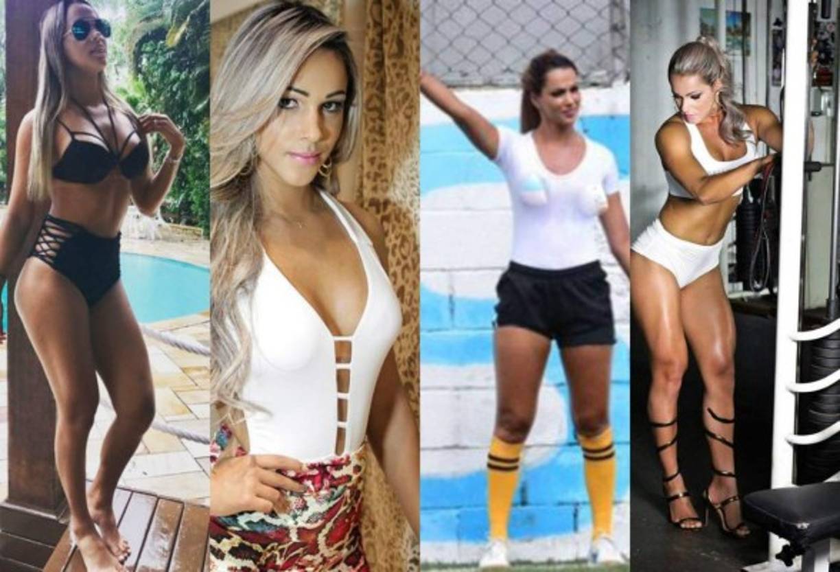 Hoy conocé a Denise Bueno, la árbitra que se desempeña como juez de línea y que le está dando la vuelta a las redes sociales tras pitar un partido en Brasil con camiseta mojada.