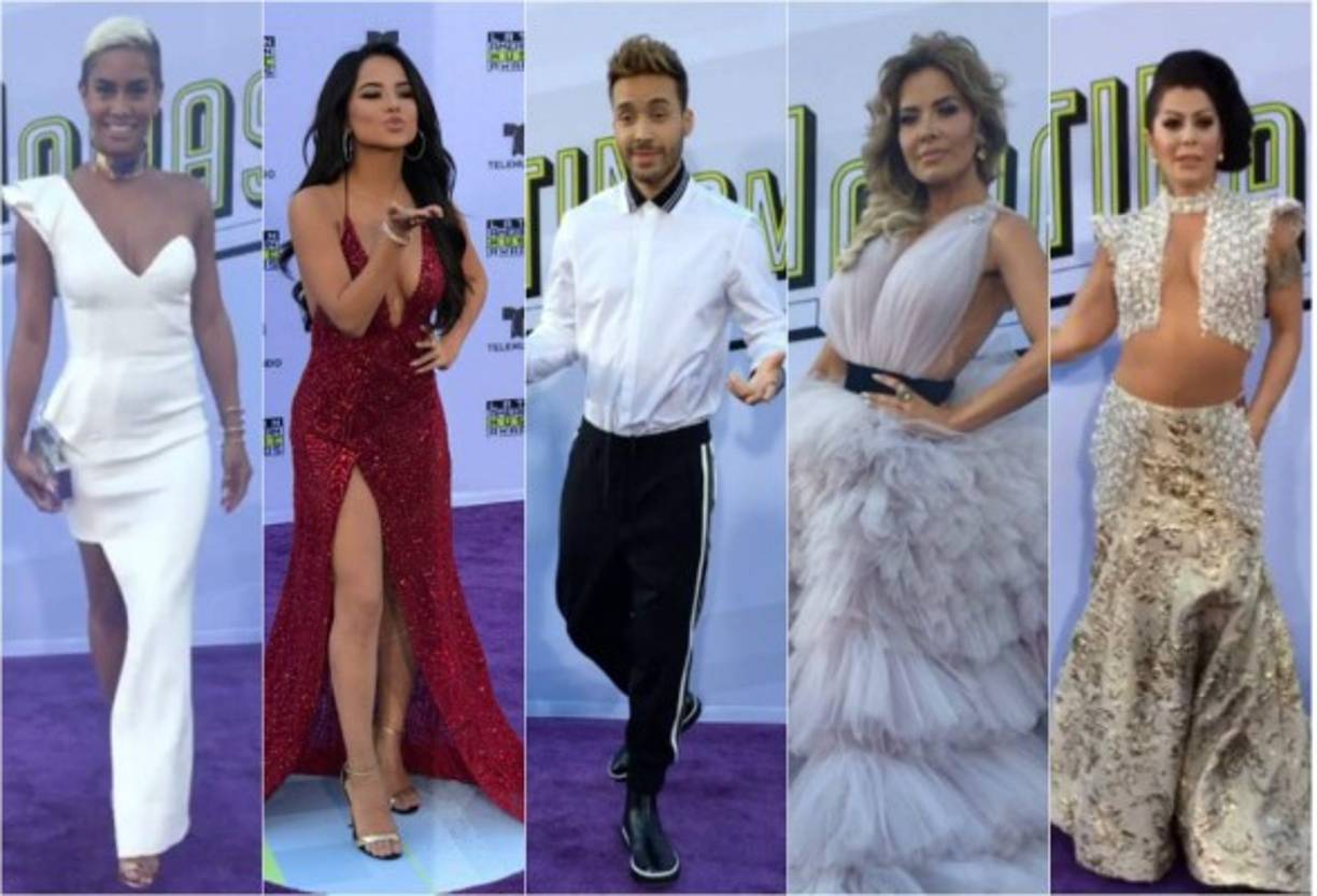 Inició el paseo de las estrellas por la alfombra morada de los Latin American Music Awards (latinAMAs 2017) y la belleza de los famosos cautivó a los asistentes.<br/><br/>La ceremonia fue vista por miles de personas a través de Telemundo.