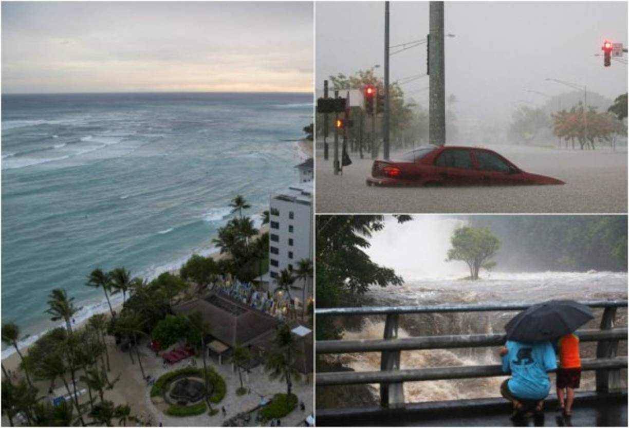 El huracán Lane, que se aproxima a las costas del archipiélago de Hawái, ya está ocasionando estragos en varias islas de ese estado estadounidense.