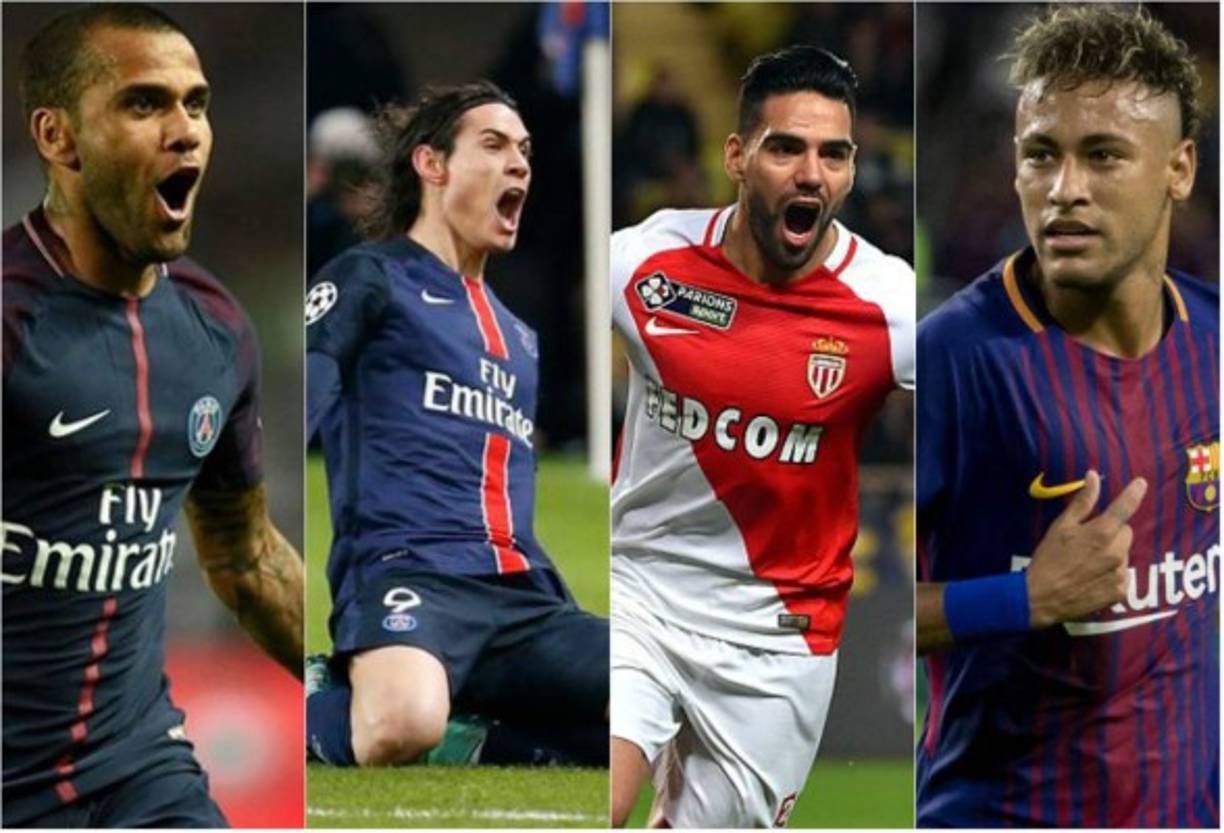 Este viernes arranca la Ligue 1 de Francia y se espera que las grandes estrellas brillen, por ascendencia sobre sus respectivos equipos y por trayectoria, sean determinantes en la temporada 2017-2018. Dani Alves, Radamel Falcao y Edinson Cavani, entre otros conforman la atracciones de esta temporada.