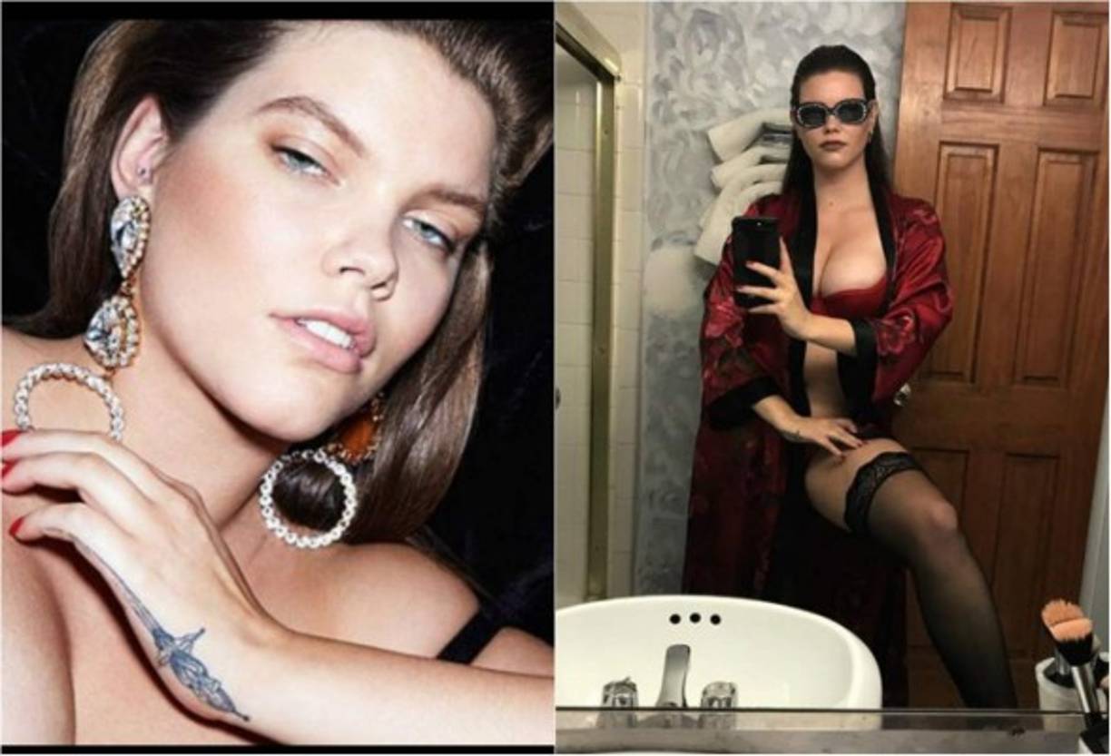 La modelo de talla 20 es una sensación en las redes.