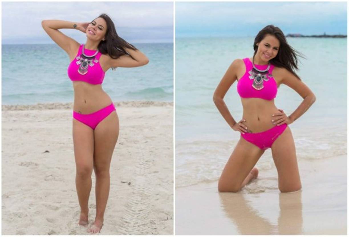 La joven dice que cuida su cuerpo comiendo saludable y haciendo ejercicio.