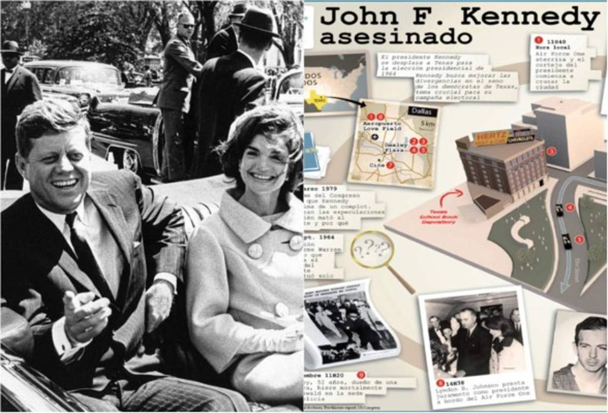 Los archivos secretos sobre el asesinato del presidente John F. Kennedy publicados por el gobierno de Estados Unidos ofrecen nuevos detalles enigmáticos sobre el hecho que conmocionó al mundo hace más de cinco décadas.