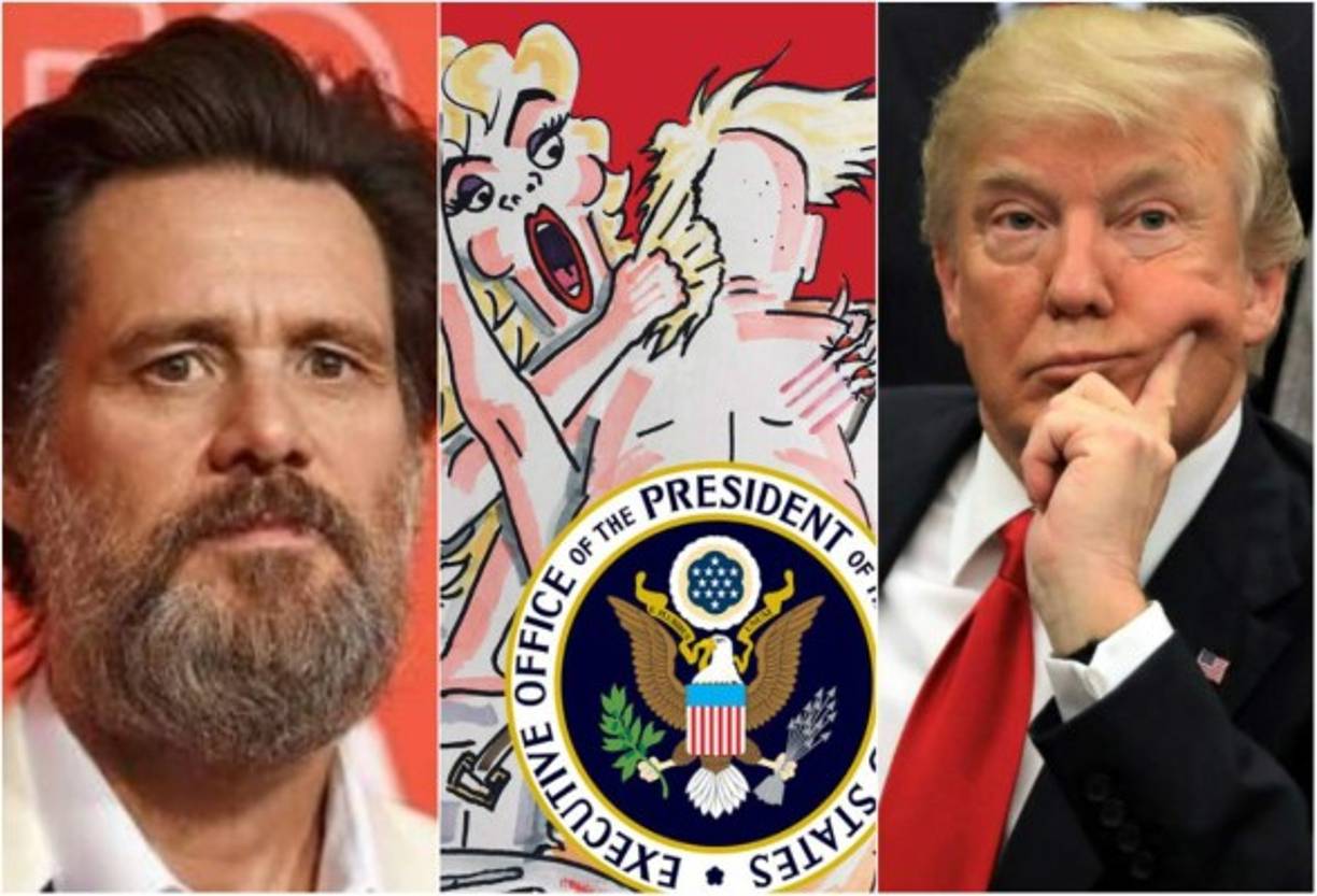 El actor Jim Carrey encontró hace un tiempo un amor muy profundo por la pintura.