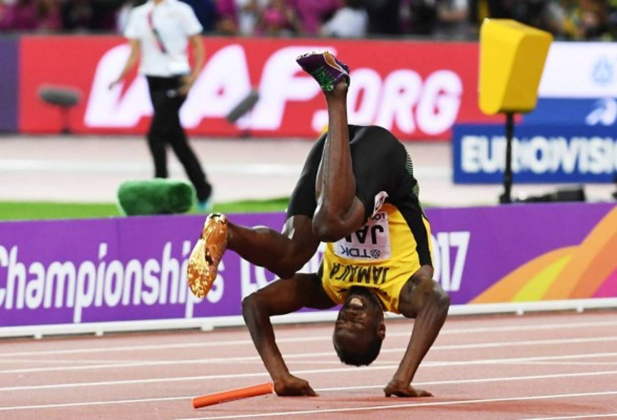 Usain Bolt se fue de una manera impensada. FOTO EFE/EPA/ANDY RAIN